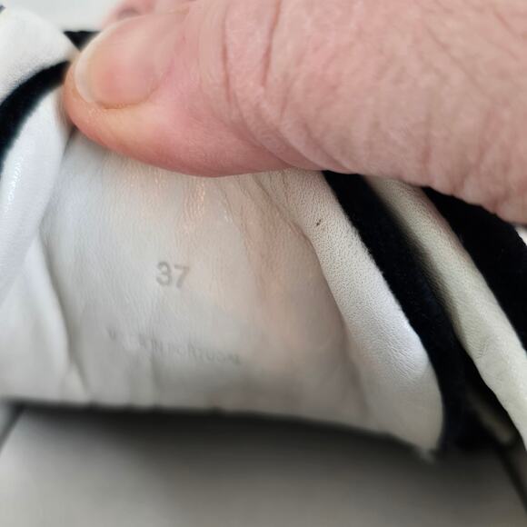 Rag & Bone Dylan Velvet Sneakers womens 6.5 Blue Festive Season Casual Retro - Picture 8 of 10